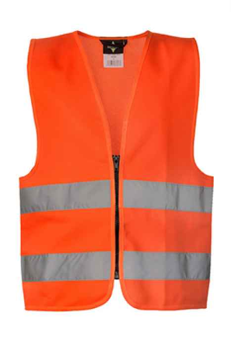 Warnweste für Kinder Safety Vest EN1150 Sicherheit Radfahren Schulweg Korntex 